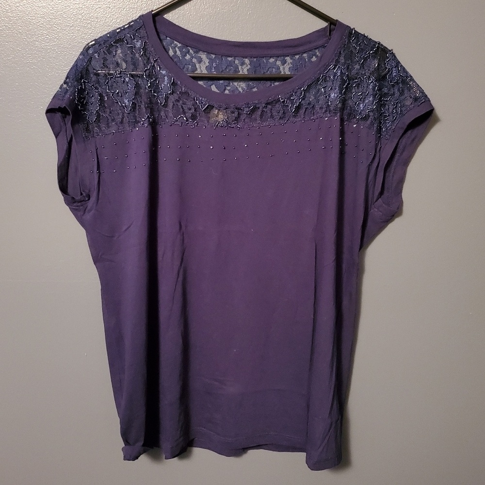 Navy blue shirt